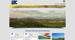 Desktop Screenshot of ecotecnica.com.br